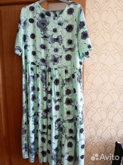 Платье 3 шт.на размер 54