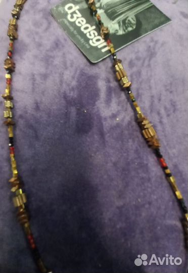 DzeDsign колье натуральная шпинель