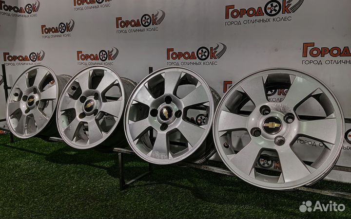 К-кт дисков ориг литых R15 chevrolet 4х114,3