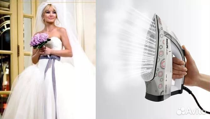 Одевание невест, отпаривание свадебных и вечерних