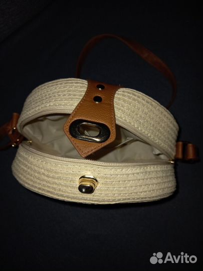 Сумка женская летняя плетеная