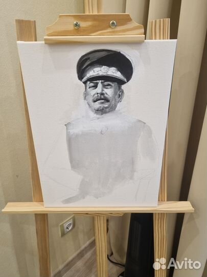 Пишу картины на холсте