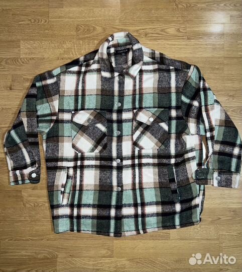 Куртка рубашка теплая женская