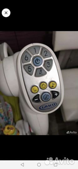 Электронная качеля Graco 2 в 1 (качеля+шезлонг)
