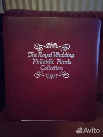 Альбом с марками свадьба принцессы Дианы 1982 г