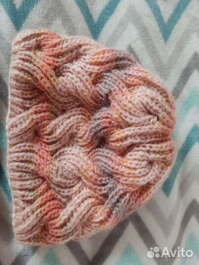Шапка и снуд женский новый Ручная работа