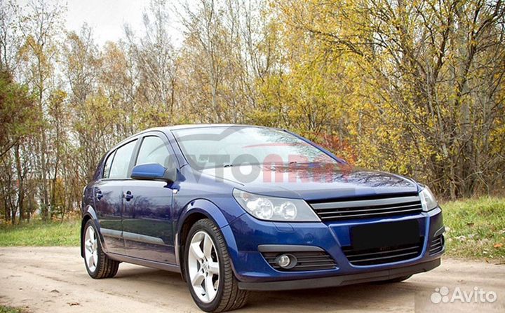 Реснички Sport на фары Opel Astra H / GTC