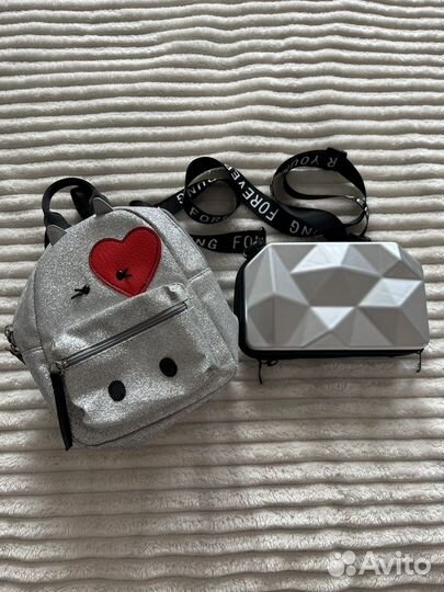 Рюкзачок и сумочка для девочки