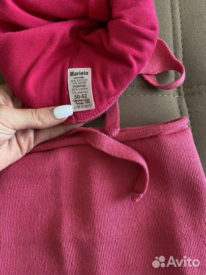 Комплект шапка и шарф для девочки