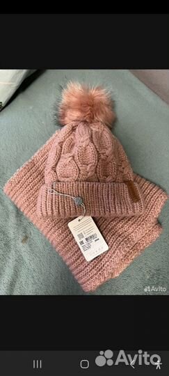 Зимняя шапка и снуд