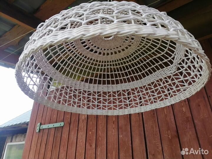 Плетёный абажур 63 см е27