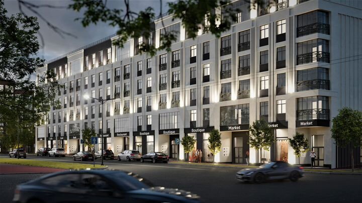 1-к. квартира, 57,7 м², 2/6 эт.