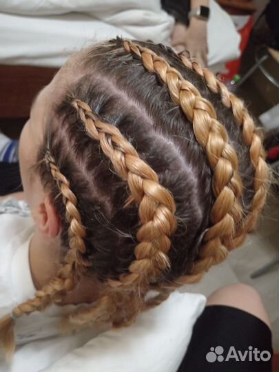 Заплести косички брейды