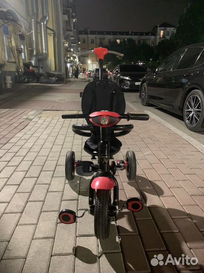 Трехколесный велосипед коляска