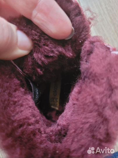 Ботинки для девочки зимние 22