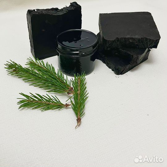 Дегтярное мыло ручной работы 