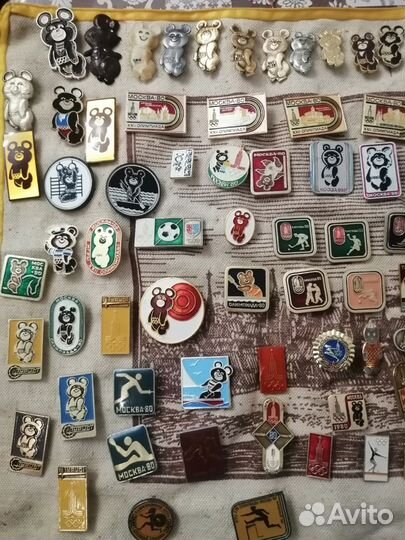 Значки СССР спортивные