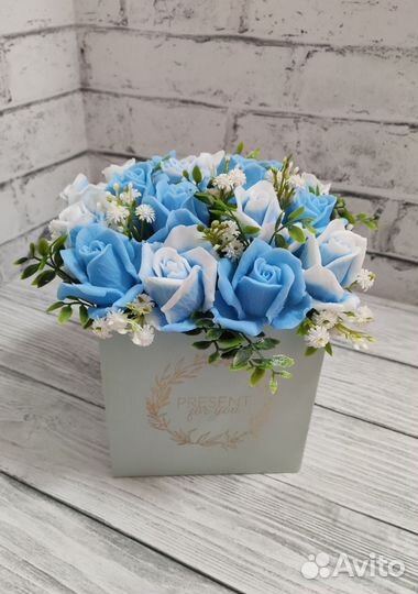 Букет из мыла ручной работы