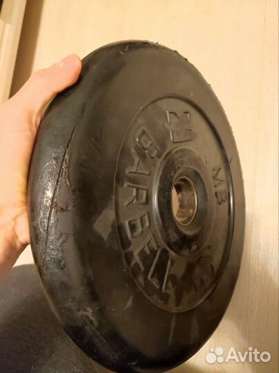 Диски (блины) barbell для олимпийского грифа d 50