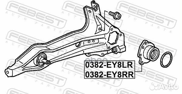 Ступица задняя R (febest) 0382-EY8RR Febest