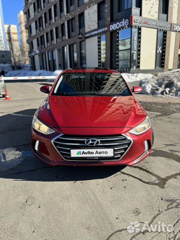 Hyundai Elantra 2.0 AT, 2017, 70 000 км объявление продам