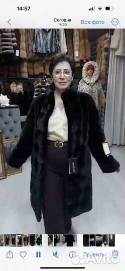 Шуба норковая blackglama Греция