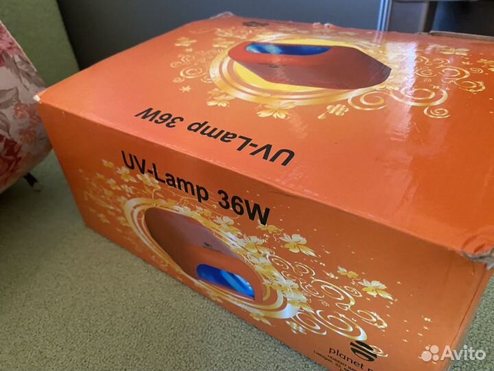 UV лампа 36W planet nails (лампа для маникюра)