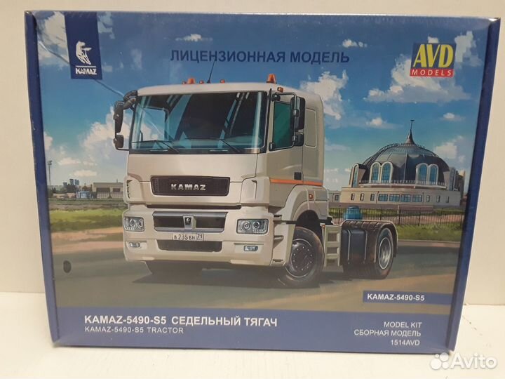 Сборные модели грузовиков Камаз 1 43