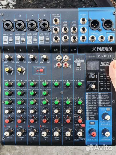 Yamaha 10mgxu и tc electronic voice touch live