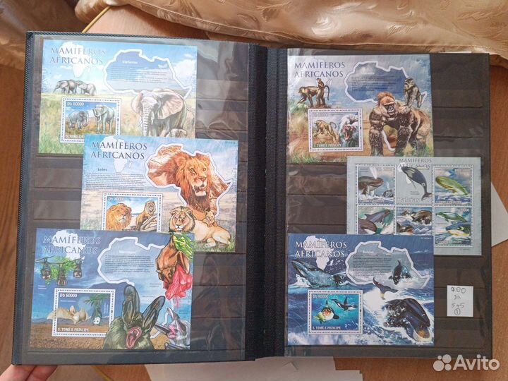 Марки фауна чистые