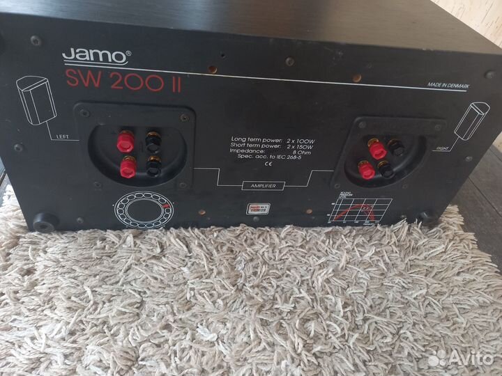Акустика Jamo, Сабвуфер jamo SV200