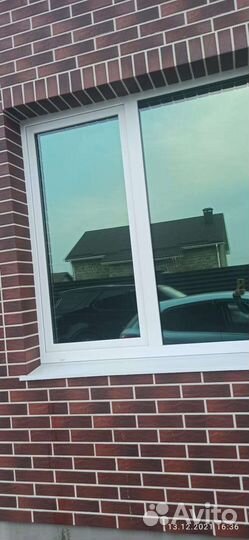 Окна тонируем плёнкой в квартире,доме