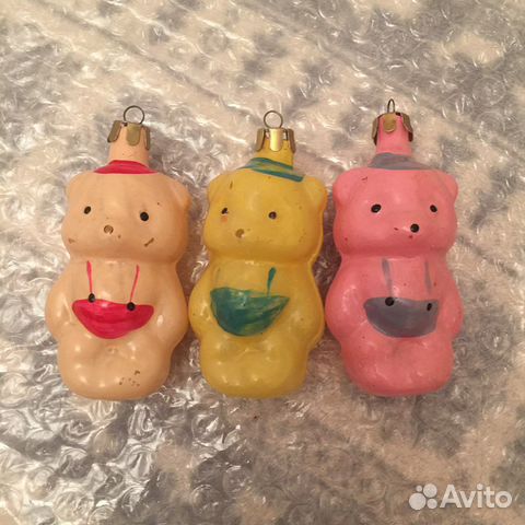 Светофор игрушка елочная СССР