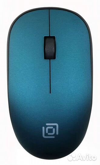 Мышь oklick 515MW, беспроводная, USB, черный и пур