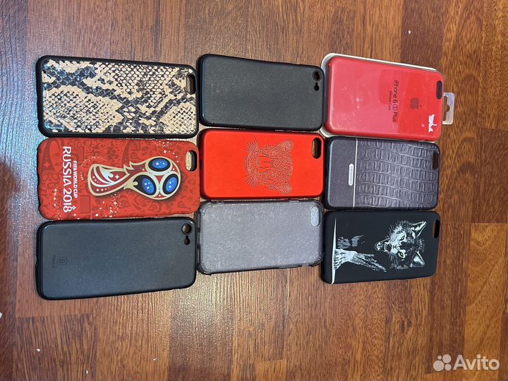 Чехлы на телефон iPhone 5s,7,8,6 Plus