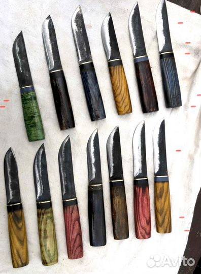 Нож якутский Кованный 110х18ш