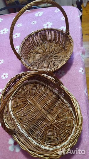 Корзина плетеная