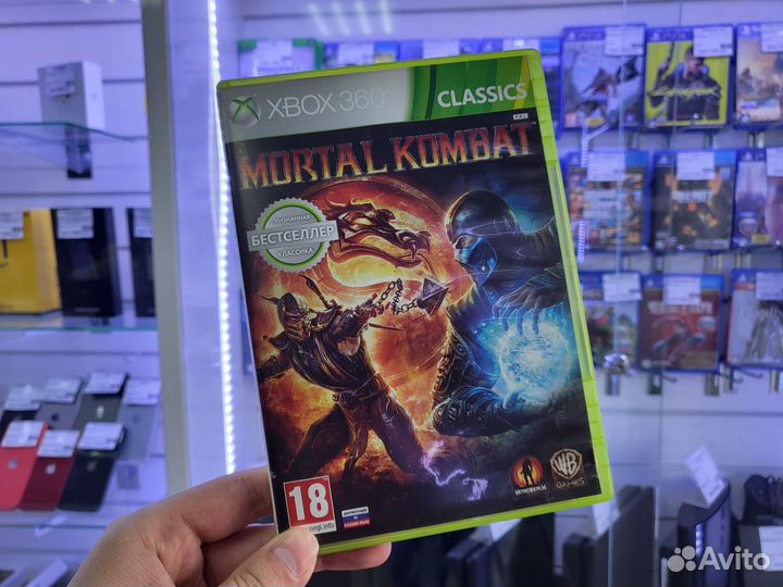Диск Mortal Kombat Xbox 360