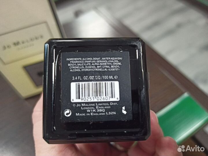 Jo Malone Velvet Rose & Oud Cologne Intense 100 мл