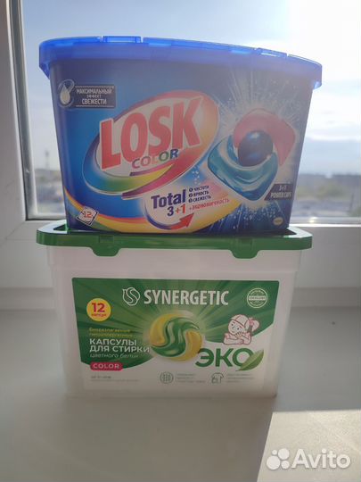 Стиральный порошок персил, тайд