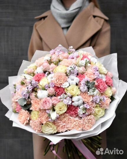 Доставка цветов Адлер, Сочи, букет розы, тюльпан