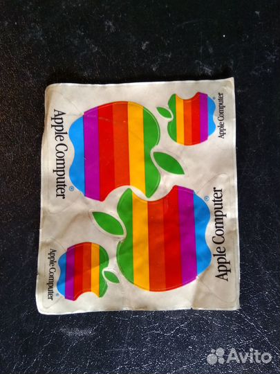 Раритетные наклейки Apple
