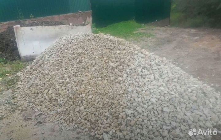 Щебень для дороги