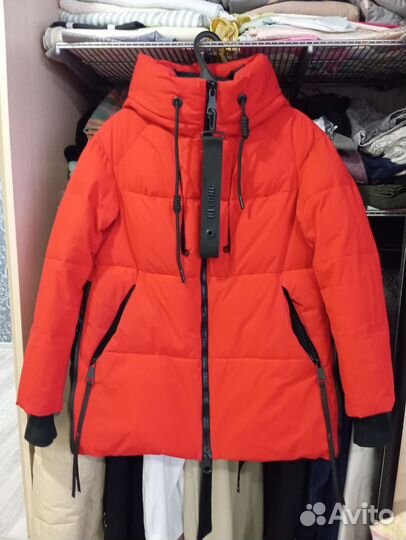 Пуховик зимний женский 46