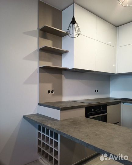 Кухня с островом в рассрочку