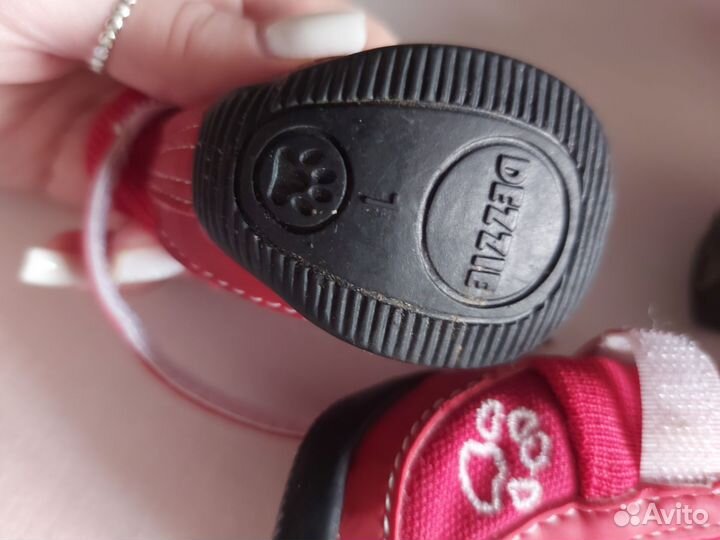 Ботинки для собак малеких пород