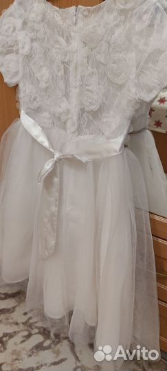 Новогоднее платье для девочки 128 134