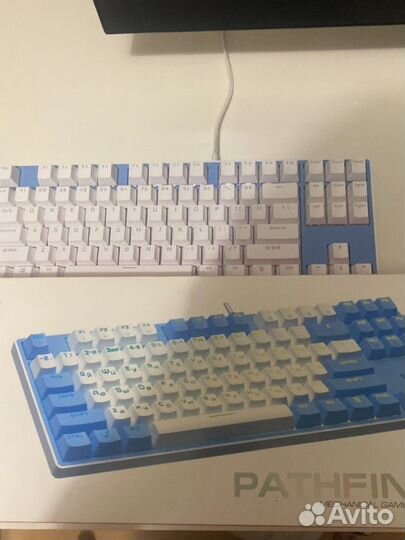 Клавиатура ardor gaming pathfinder blue