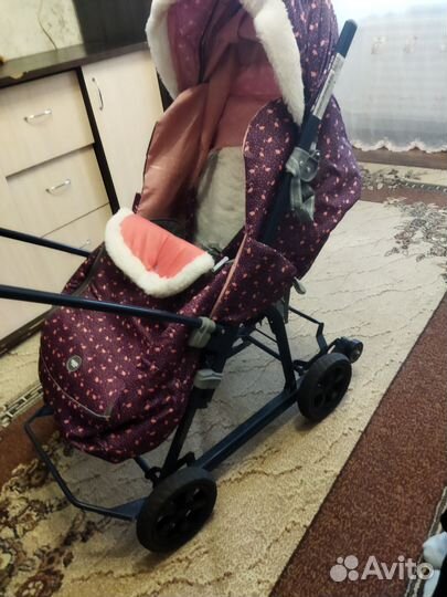 Санки коляска nika
