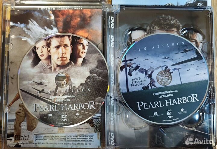 DVD-диски с фильмами. Лицензия